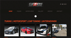 Desktop Screenshot of clemens-motorsport.de