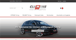 Desktop Screenshot of clemens-motorsport.info